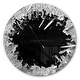 preview thumbnail 9 of 8, Strick & Bolton 'Abstract Broken Wall 3D Design' Metal Clock 16 in. wide x 16 in. high