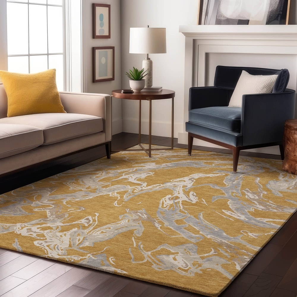 Premium Washable Super Soft Abstract Thrust Mayfield Rug
