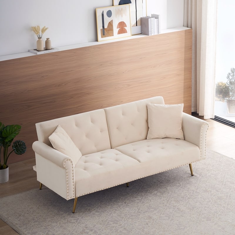 69.7 inch velvet sofa