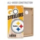 preview thumbnail 4 of 5, Pittsburgh Steelers NFL 2x4 Cornhole Board Set