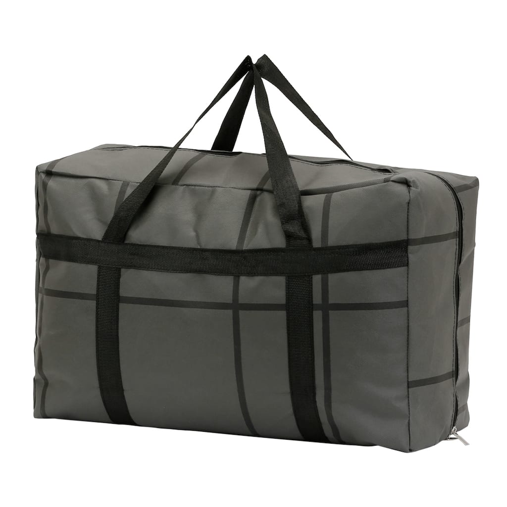 1 Pack Clothes Storage, Moving Bags for Organizing Bedroom, Closet Organizers and Storage Black