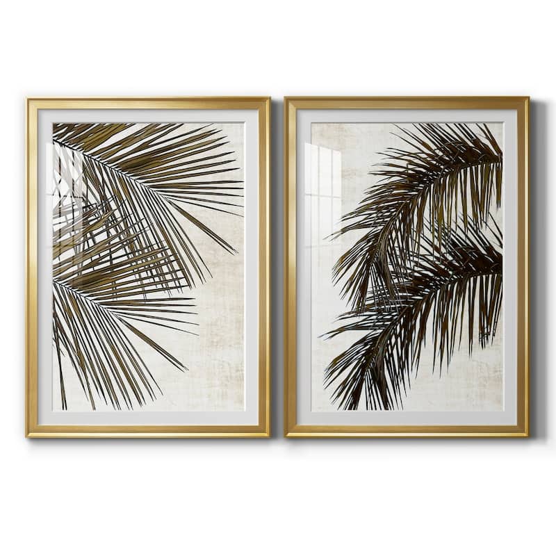 Palm I Premium Framed Print - Ready to Hang - 22.5X30.5 - Gold
