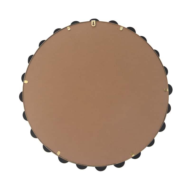 24.75'' Round Mirror with Metal Spherical Frame