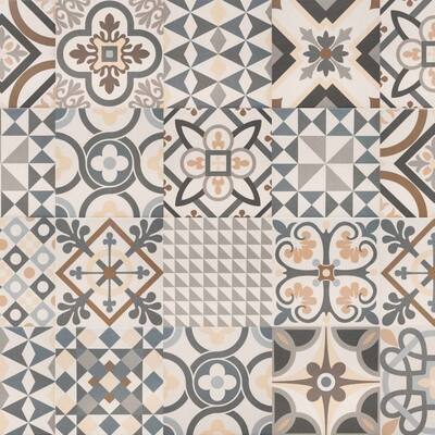 The Tile Life Ellis Taco 6.5x6.5 Grey Porcelain Floor & Wall Tile