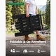 preview thumbnail 9 of 58, WINSOON All Weather HIPS Outdoor Folding Adirondack Chairs Set of 8