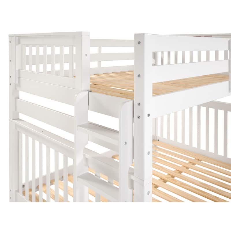 Taylor & Olive Trillium Full over Full Bunk Bed, Twin Trundle