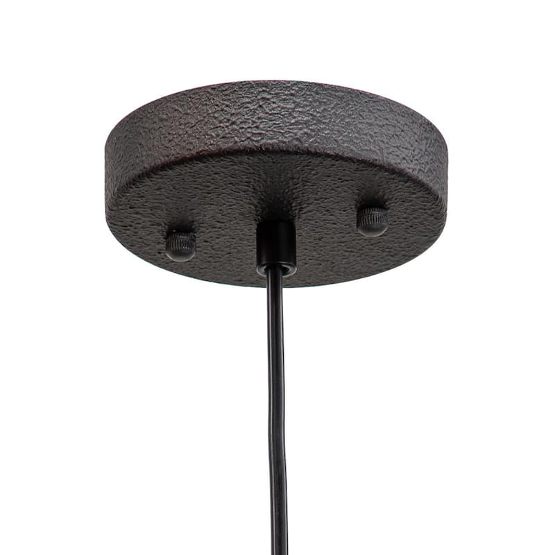 Industrial Oversized Metal Dome Pendant Light - Modern Farmhouse
