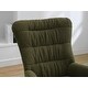 preview thumbnail 22 of 21, Teddy Upholstered Nursery Rocking Chair with High Backrest