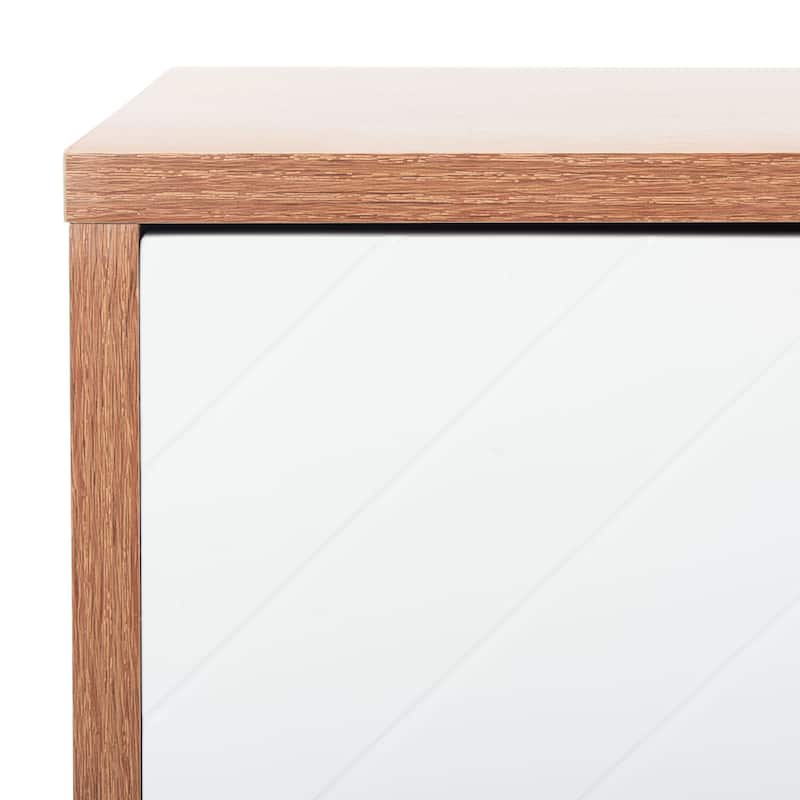 SAFAVIEH Oakley Mid-Century Modern Media 55" TV Stand - 55.1" W x 15.8" L x 29.5" H