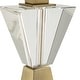 preview thumbnail 7 of 5, Uttermost Arete Modern Brass Table Lamp - 32"H,   Shade 10"H x 16"W x 10"D (in)