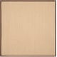 preview thumbnail 119 of 140, SAFAVIEH Natural Fiber Carmit Casual Border Sisal Rug 6' Square - Maize/Brown