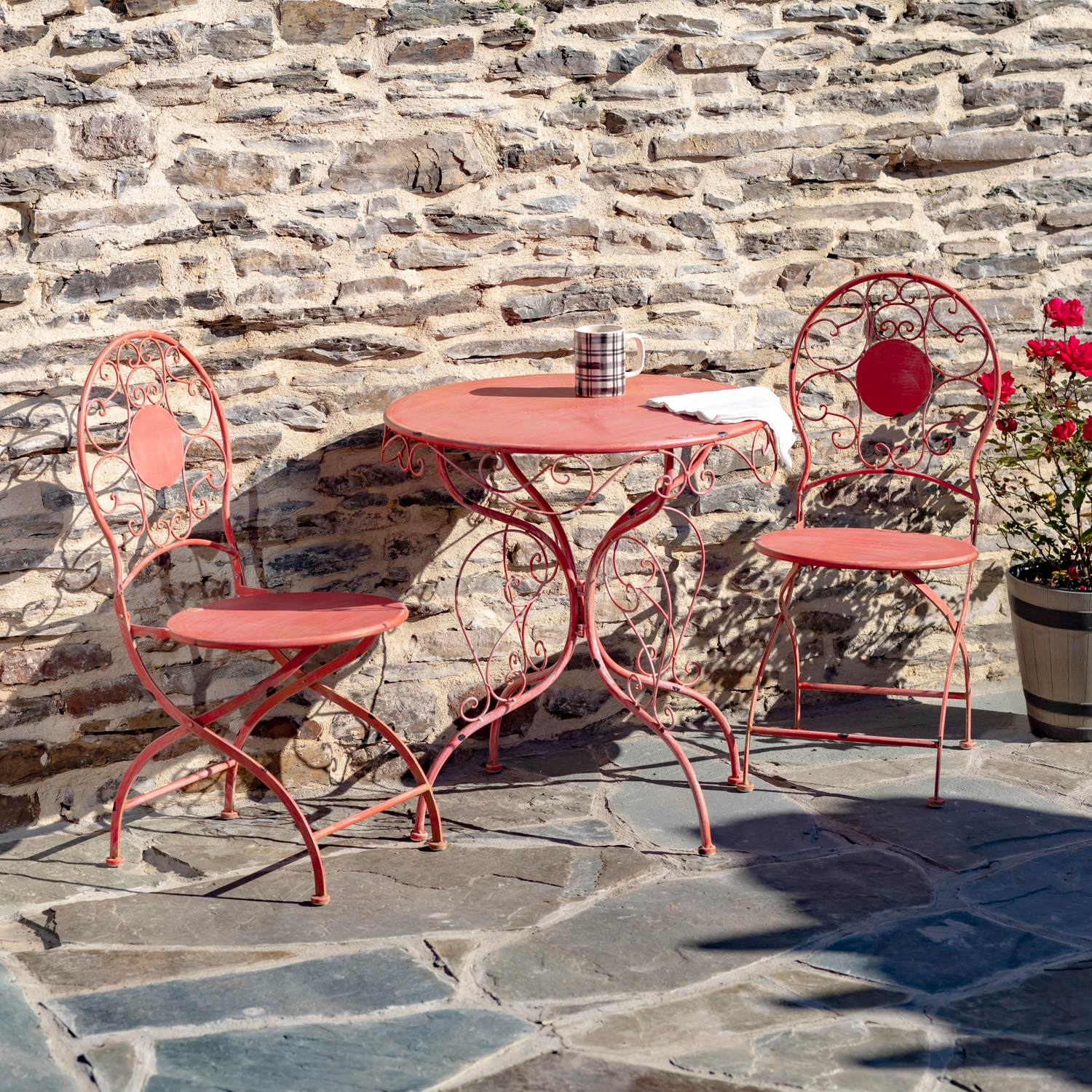 Pink Outdoor Bistro Sets Bed Bath Beyond