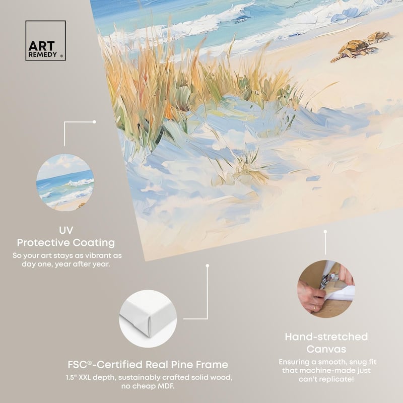 Guardians of the Coast I Canvas by Art Remedy, Gallery Wrapped