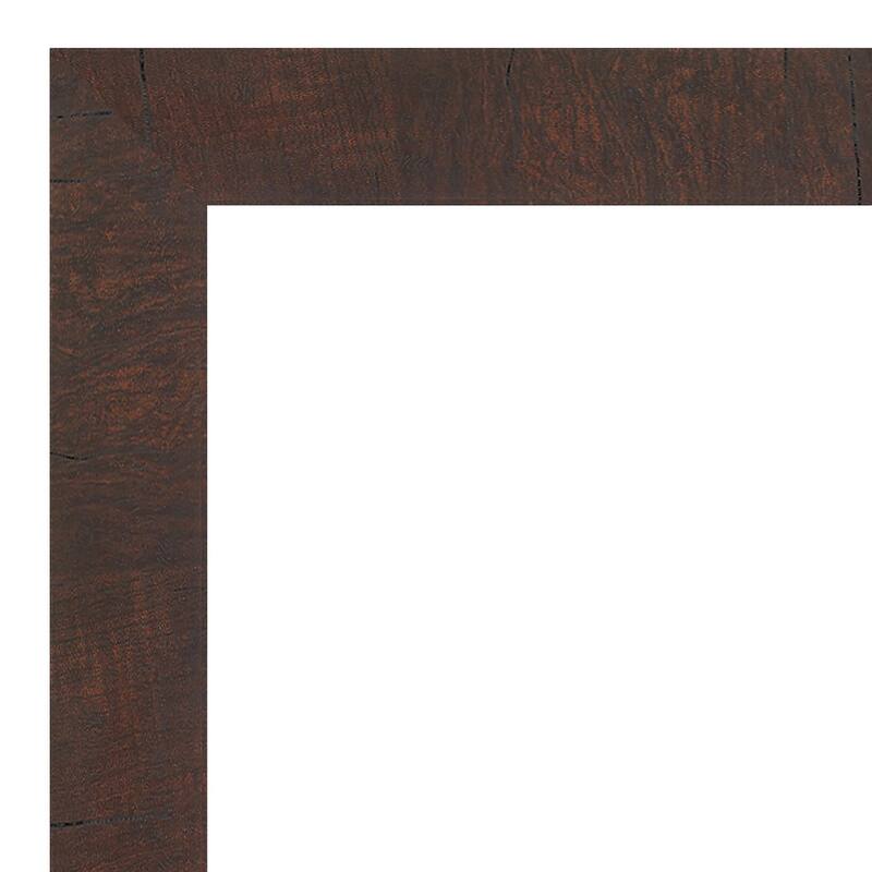 Wildwood Brown Framed Cork Bulletin Memo Board