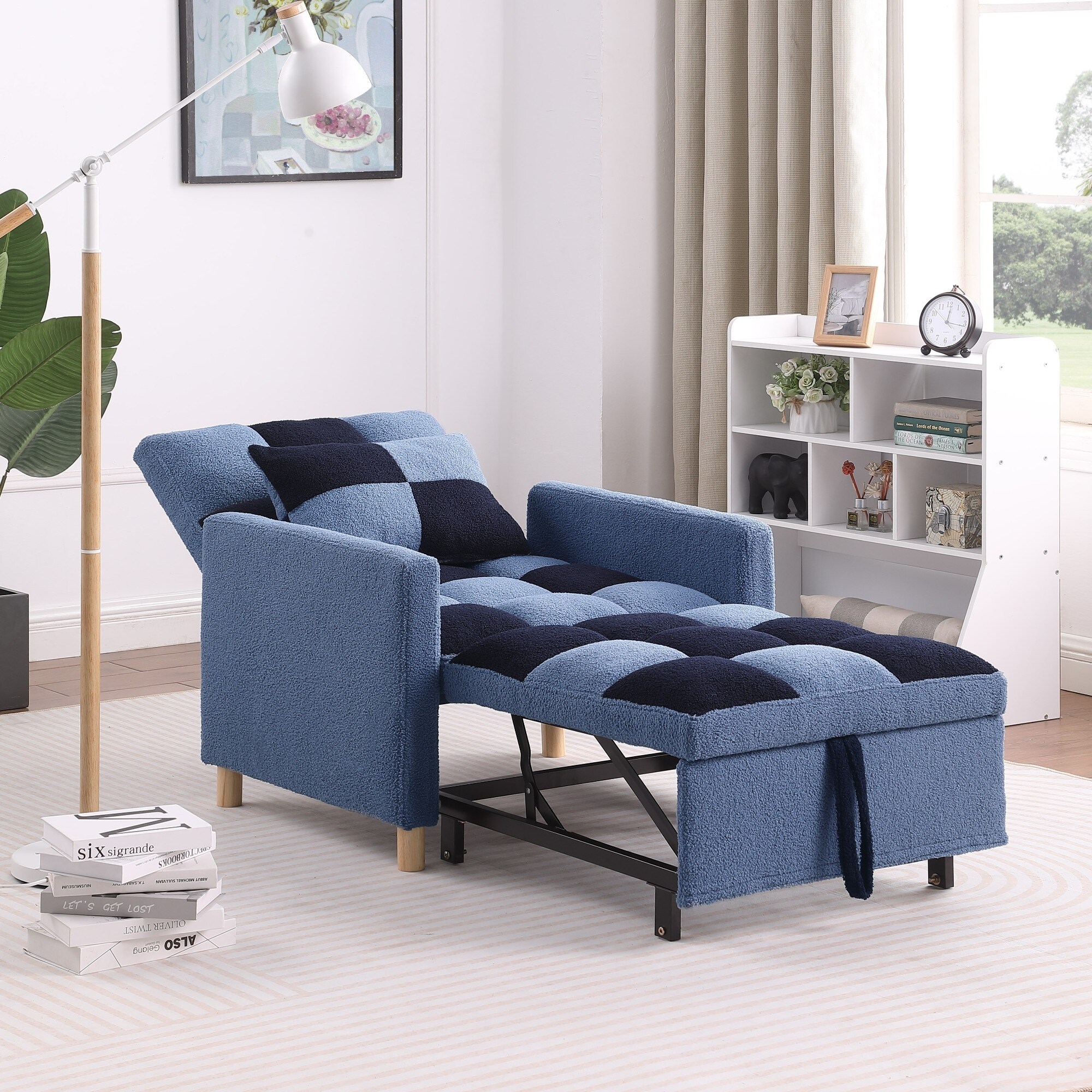 Single sleeper convertible chair outlet
