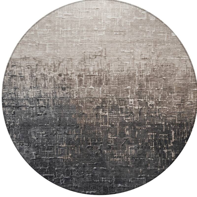 HomeRoots Ombre Transitional Rectangle Outdoor Rug