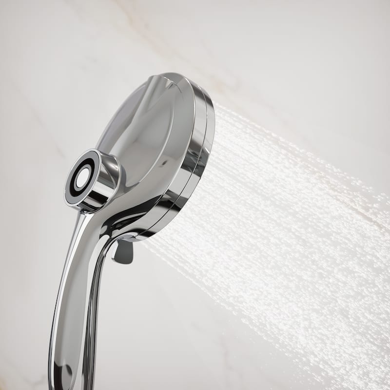 High Pressure 9-Spray Magnetic Handheld Shower Head, Wall Mount Shower Head with Mineral Filter Beads