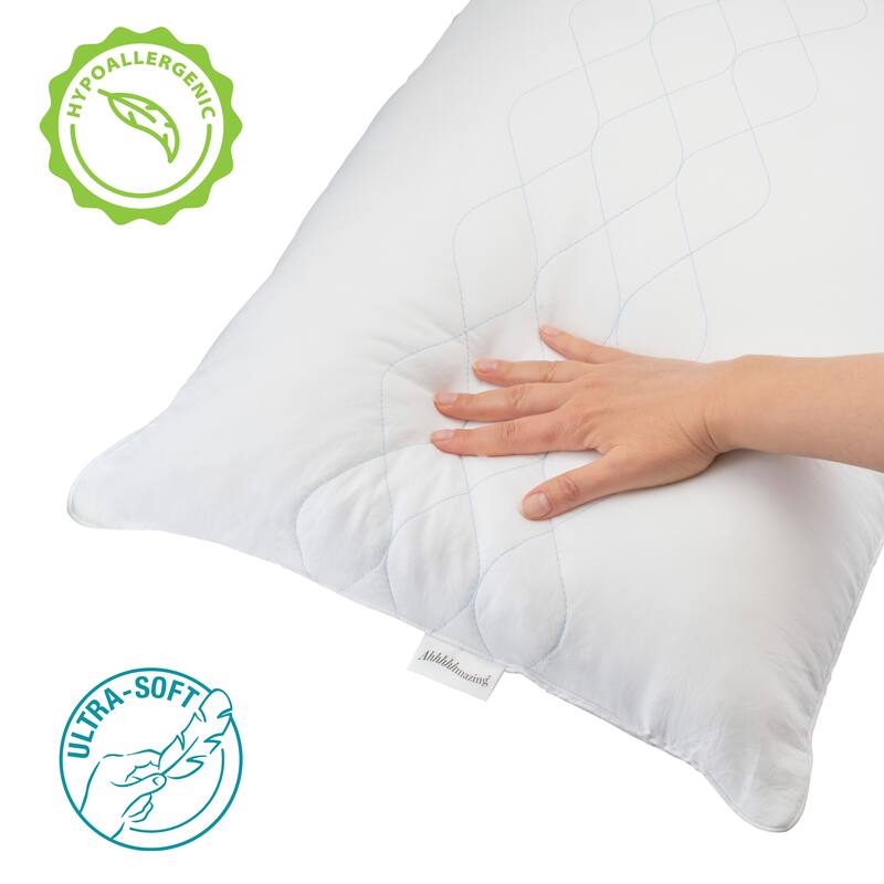 Ahhhhhmazing Cozy & Soft Down Alternative Pillow - Jumbo