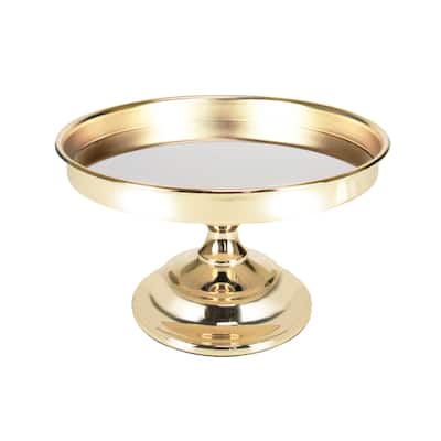 Gold Classic Round Cake Stand Dessert Display