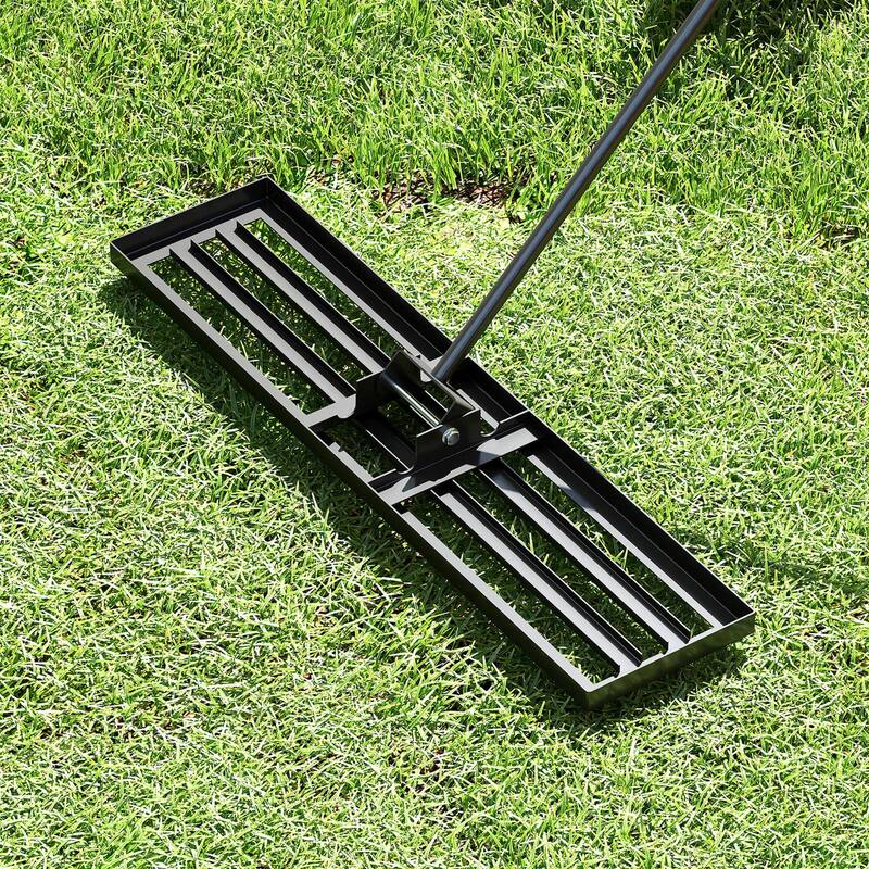 Costway Lawn Leveling Rake 42" x 10" Heavy Duty Level Lawn Tool for - See Details