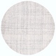 preview thumbnail 52 of 55, SAFAVIEH Handmade Abstract Jane Modern Viscose Rug 6' Round - Ivory/Grey - Round