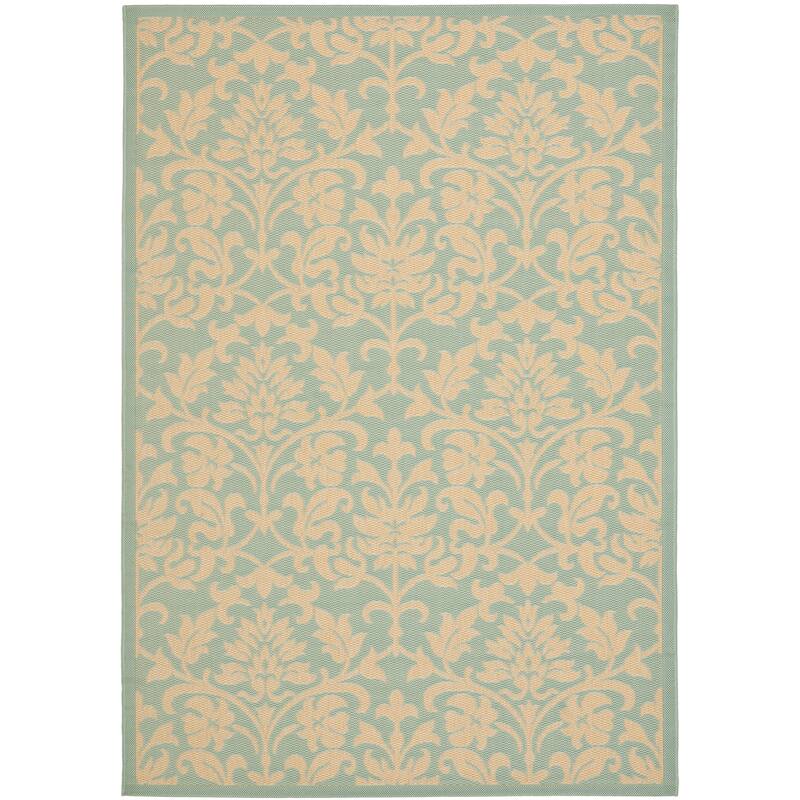 SAFAVIEH Courtyard Mahira Boho Indoor/ Outdoor Waterproof Patio Backyard Rug