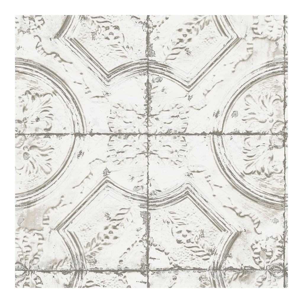 Newport Tin Tile Peel & Stick Wallpaper - 198in x 20.5in x 0.025in