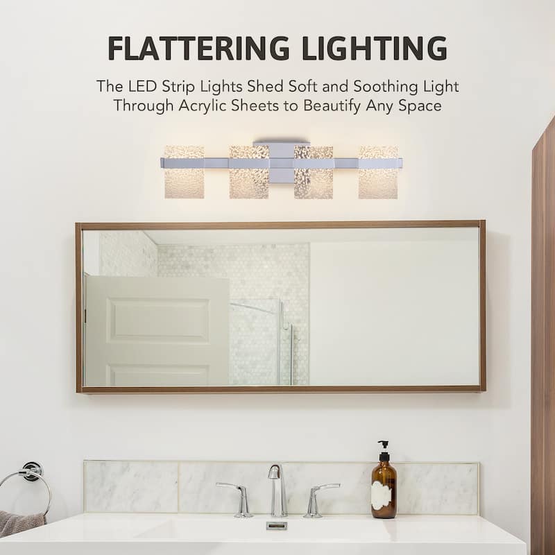 CO-Z Modern 20W LED Wall Sconce Vanity Light Fixture