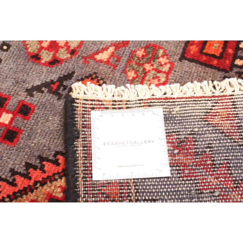 ECARPETGALLERY Hand-knotted Andelz Red Wool Rug - 4'4 x 6'9