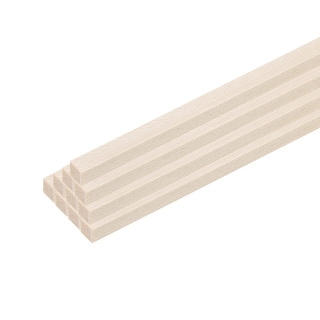 Wood sticks Rectangle Wooden Cube Wood Square Dowel Rods for DIY Arts ...