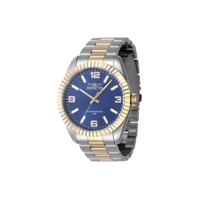Invicta Men's 47456 Specialty Quartz 3 Hand Blue Dial Watch