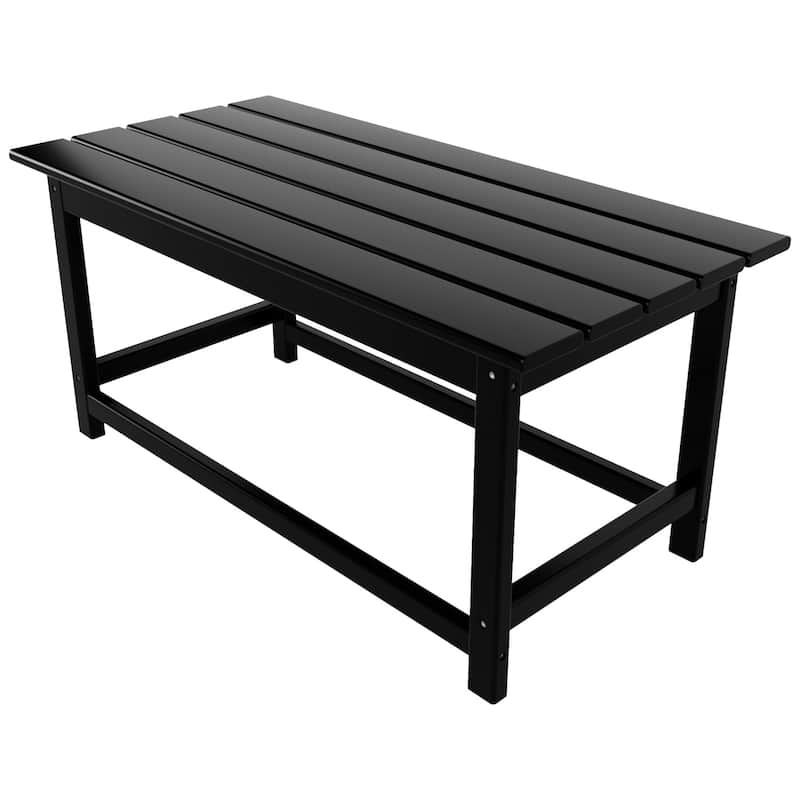 POLYTRENDS Laguna 36-inch Poly Eco-Friendly All Weather Coffee Table