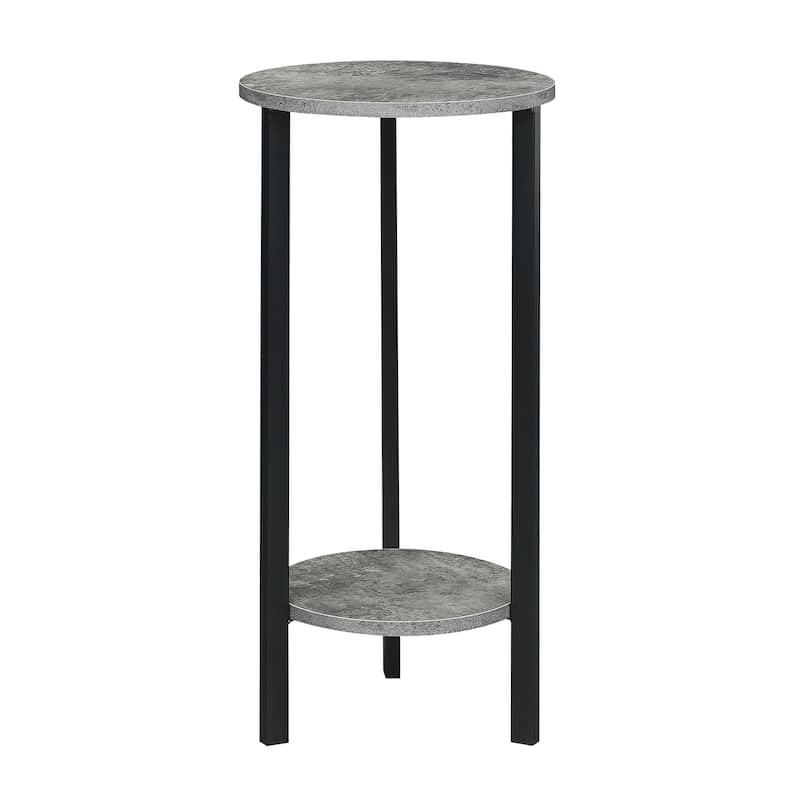 Convenience Concepts Graystone 31 inch 2 Tier Plant Stand