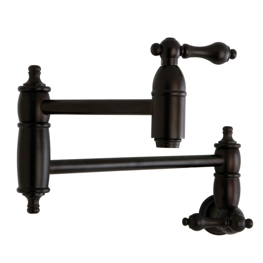 Restoration Wall Mount Pot Filler Kitchen Faucet
