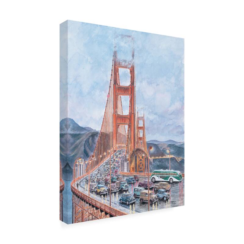 Stanton Manolakas 'Golden Gate Bridge' Canvas Art Bed Bath & Beyond