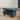 Acroma Denim Blue Storage PU Ottoman for Living Room