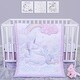 preview thumbnail 2 of 7, Sweet Unicorn 4 Piece Crib Bedding Set