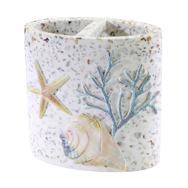 Avanti Linens Coastal Terrazzo Toothbrush Holder - Multicolor - Toothbrush Holder