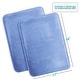 preview thumbnail 71 of 153, Empyrean Ultra Soft Plush Bathroom Rug - Non-Slip, Velvet, Memory Foam Bath Mat - Set of 2