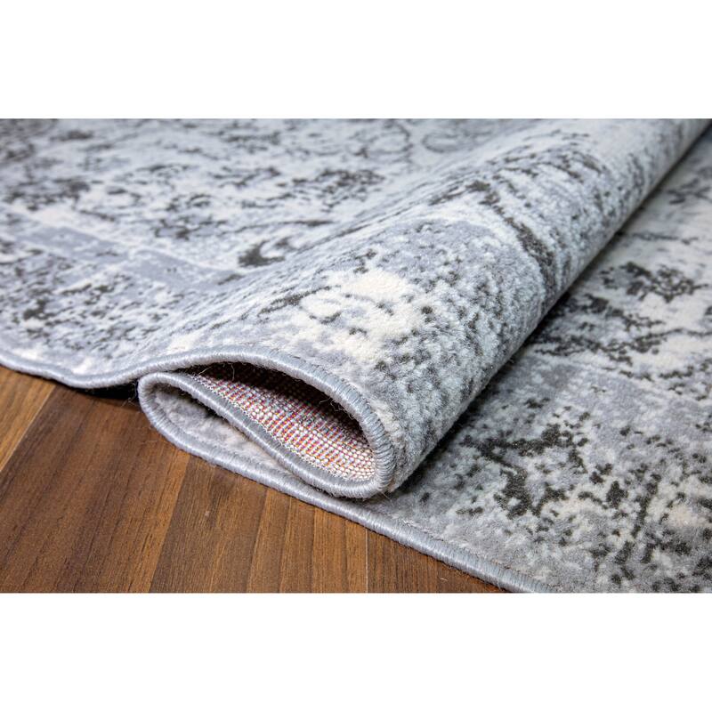 The Curated Nomad Sunset Bohemian Vintage Medallion Rug