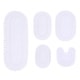 preview thumbnail 13 of 58, Hampton Crochet Bathmat 100% Cotton Non-Slip Bathroom Rug Set, Machine Washable Bath Rug, 5 Piece Bath Mat Set with Contour
