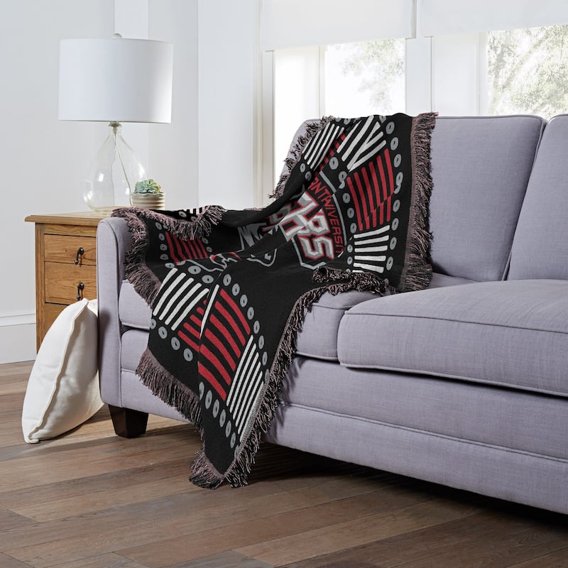 NCAA Homage Jacquard Throw Blanket