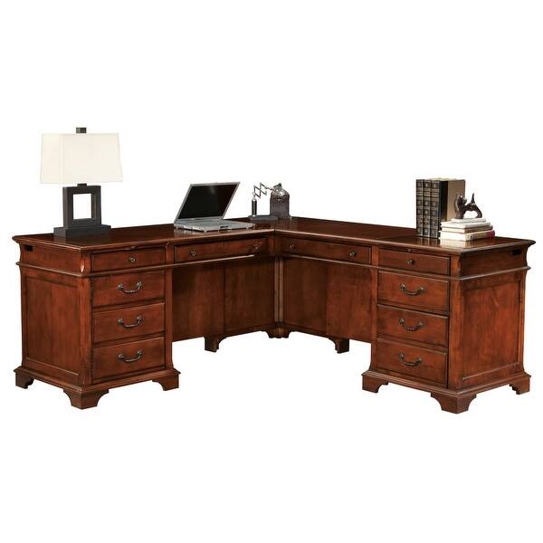 Shop Hekman 79277 Ceo 72 Inch Wide Wood Executive Corner Desk