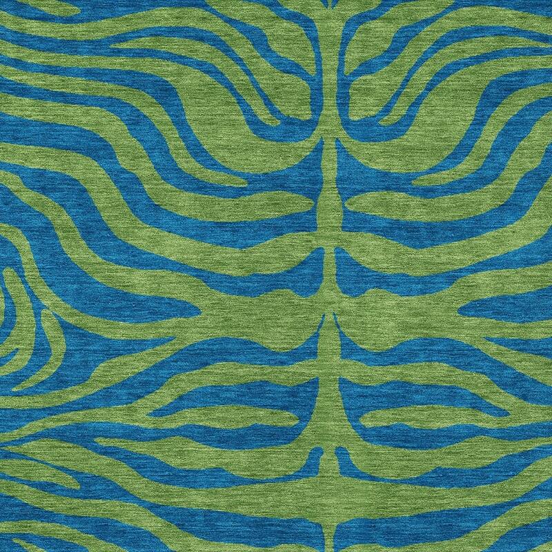 HomeRoots Animal Print Transitional Rectangle Outdoor Rug
