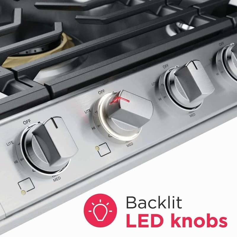 Frigidaire PCCG3080A Professional Series 30" Wide 5 Burner Natural Gas