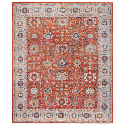 Serapi One-of-a-Kind Hand-Knotted Area Rug - Orange - 8' 3" x 10' 0"