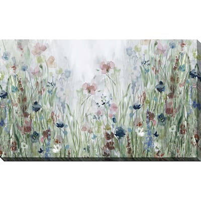 "Wildflower Fields (Horizontal)" by Carol Robinson Print on Canvas