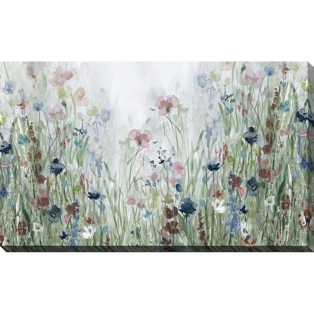 "Wildflower Fields (Horizontal)" by Carol Robinson Print on Canvas