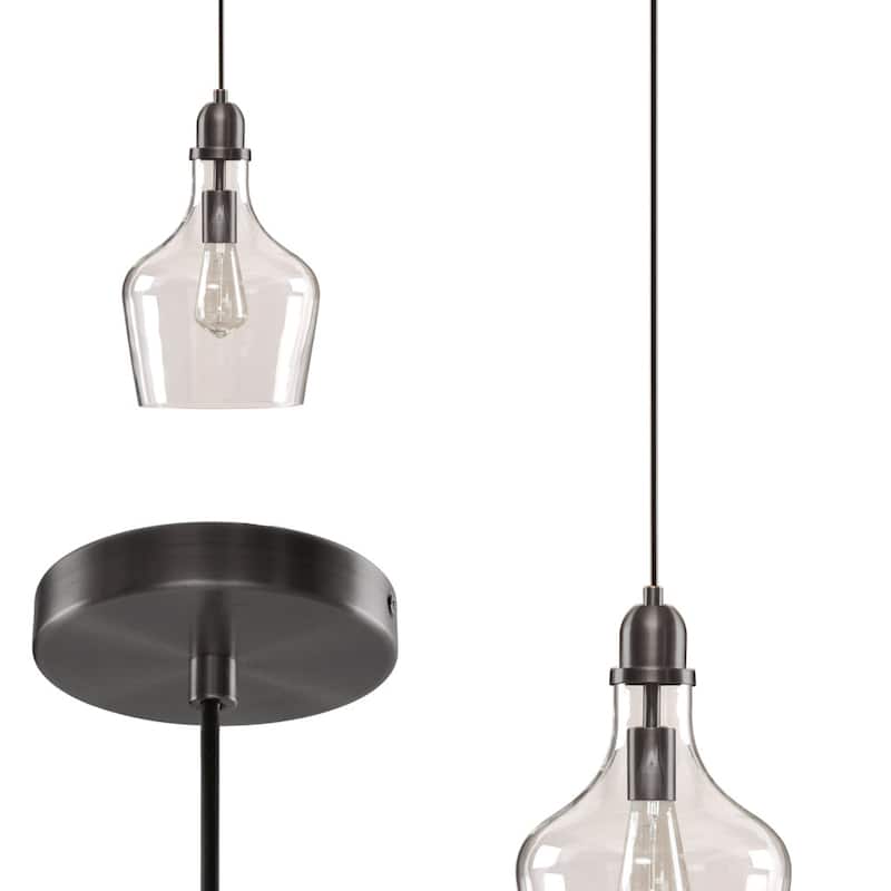 Auburn Bell Shaped Glass Pendant for livingroom,bedroom,and dining room