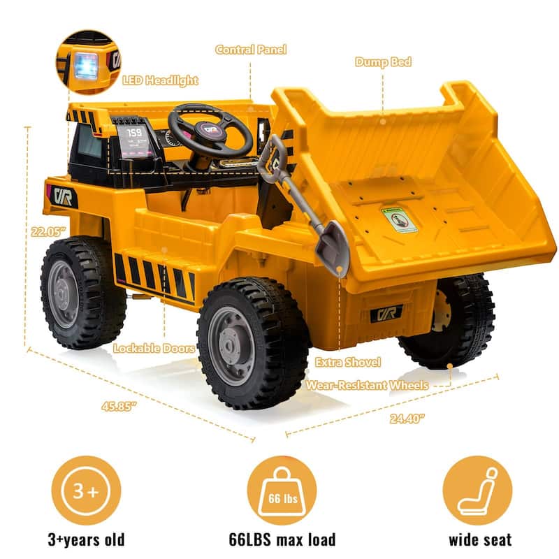 Ride on Dump Truck for Kids